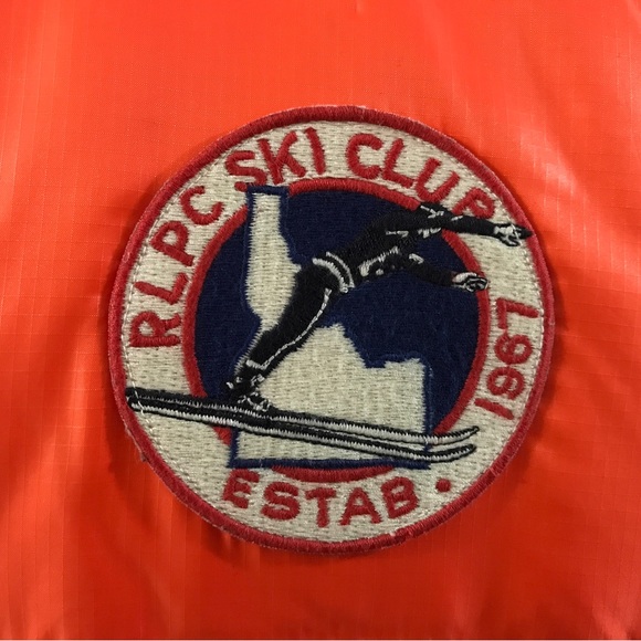 Vintage Polo Ralph Lauren Rlpc Ski Club Down Filled Puffer Vest - Picture 7 of 9